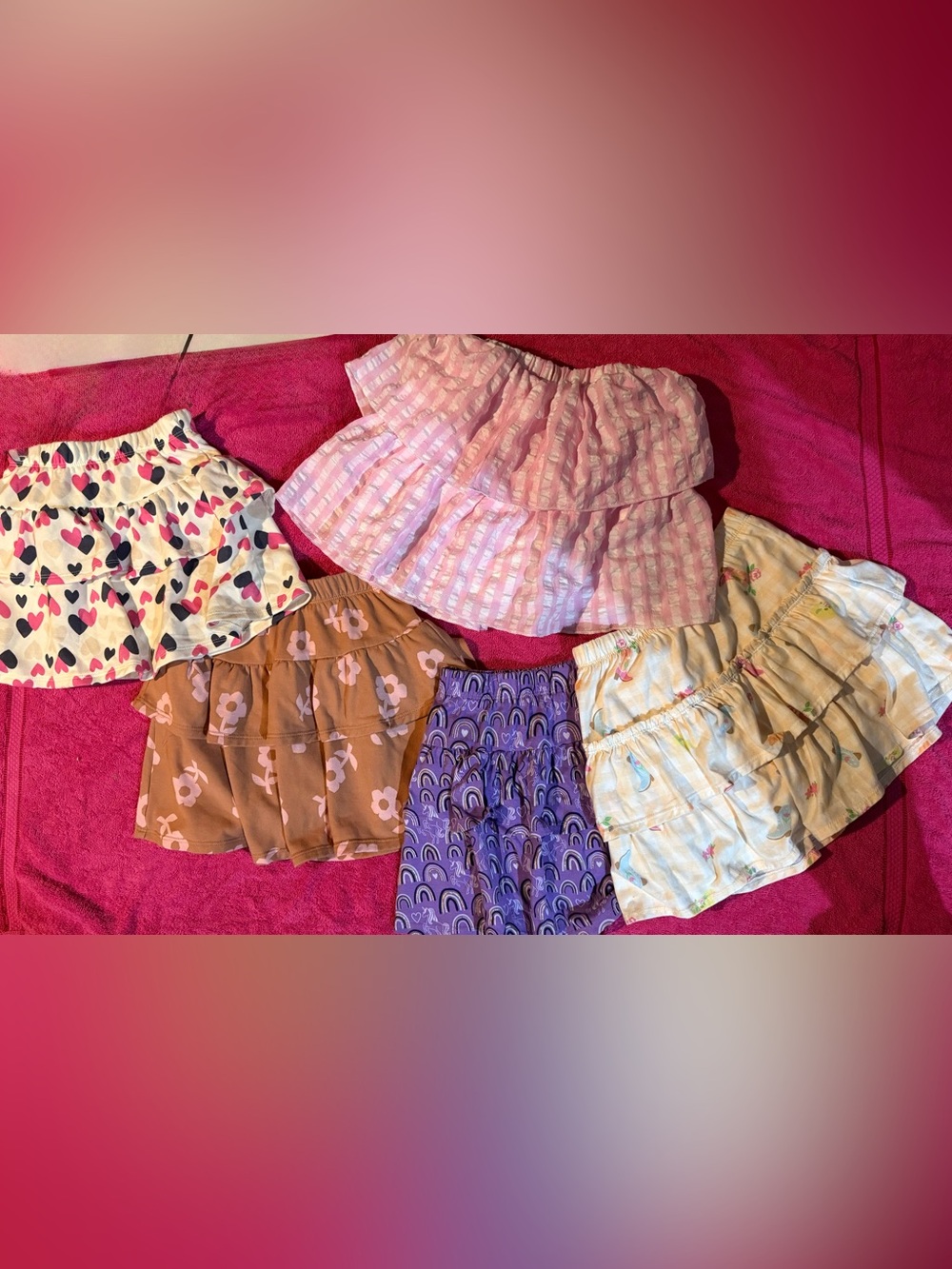 BUNDLE - Five (5) Girls Skirts